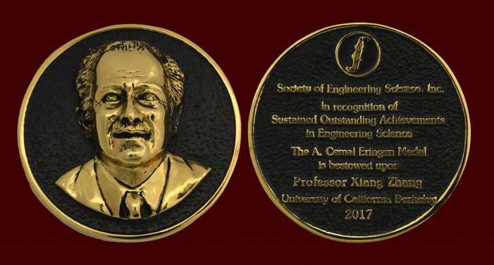 香港大學校長張翔教授獲美國工程科學學會頒授最高榮譽Eringen Medal